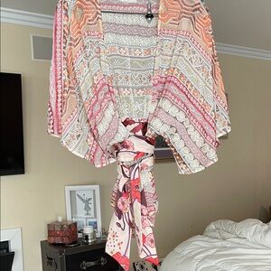 Floral Multicolor Kimono